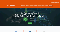 Desktop Screenshot of catapultsoftware.com